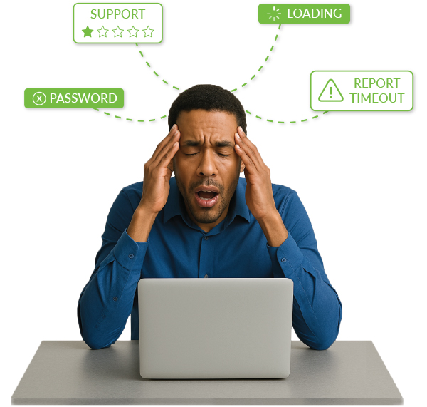 Frustrated LMS user